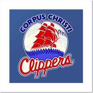 Defunct Corpus Christi Clippers Baseball Team Posters and Art